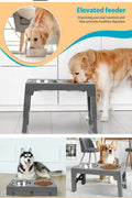Elevated Stainless  Steel  Dog Bowls medium and Large Breed