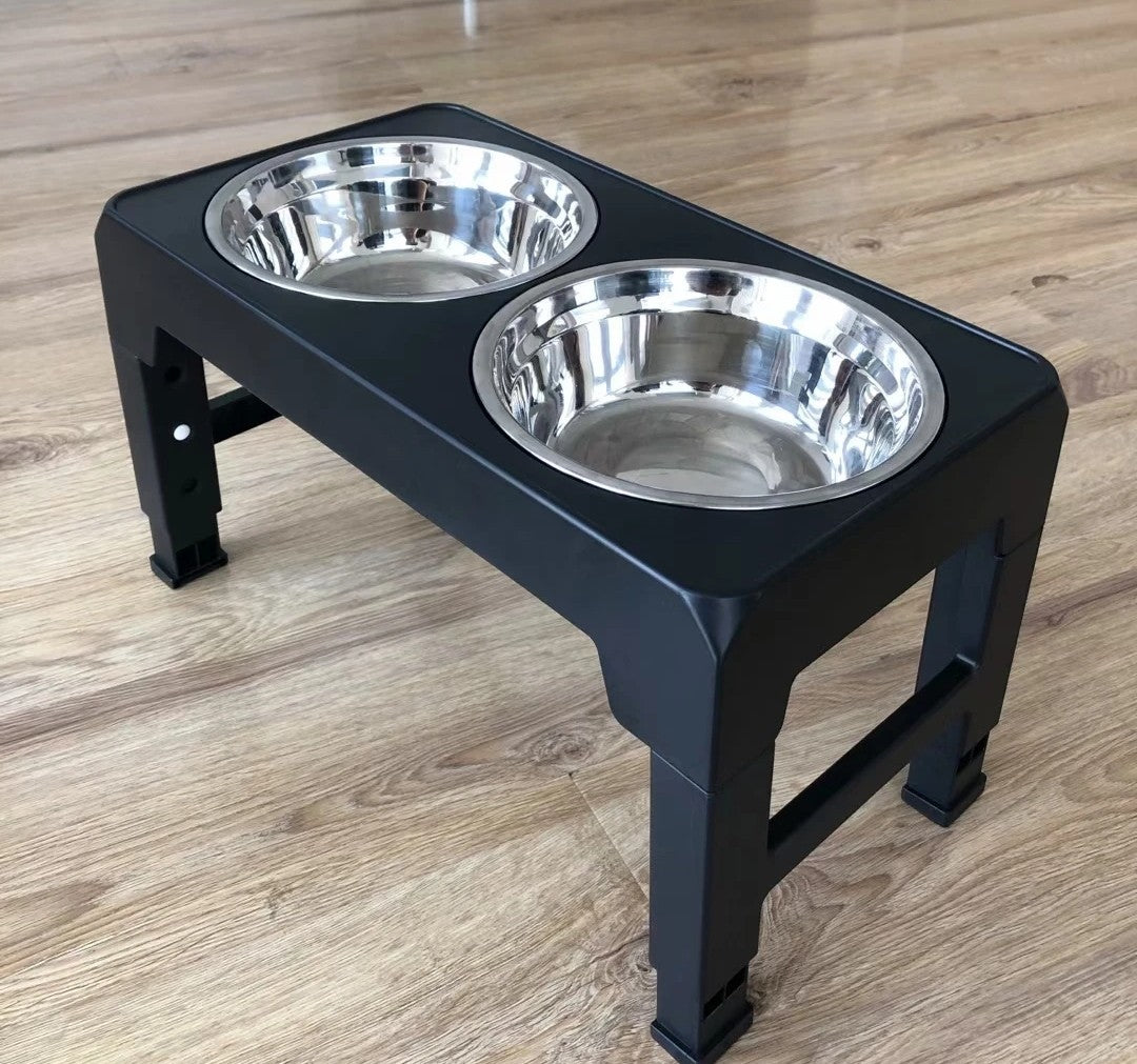 Elevated Stainless  Steel  Dog Bowls medium and Large Breed
