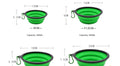 Silicone Travel Bowl dog bowl